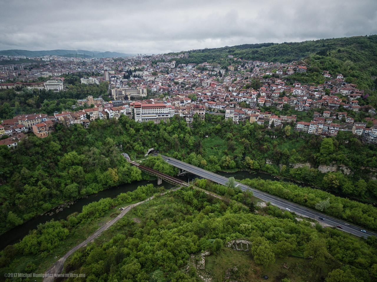 Veliko Tarnovo from Above