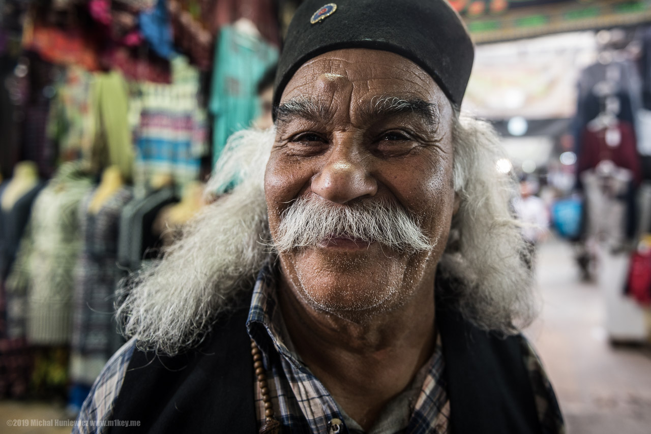 Jolly Man in the Bazaar