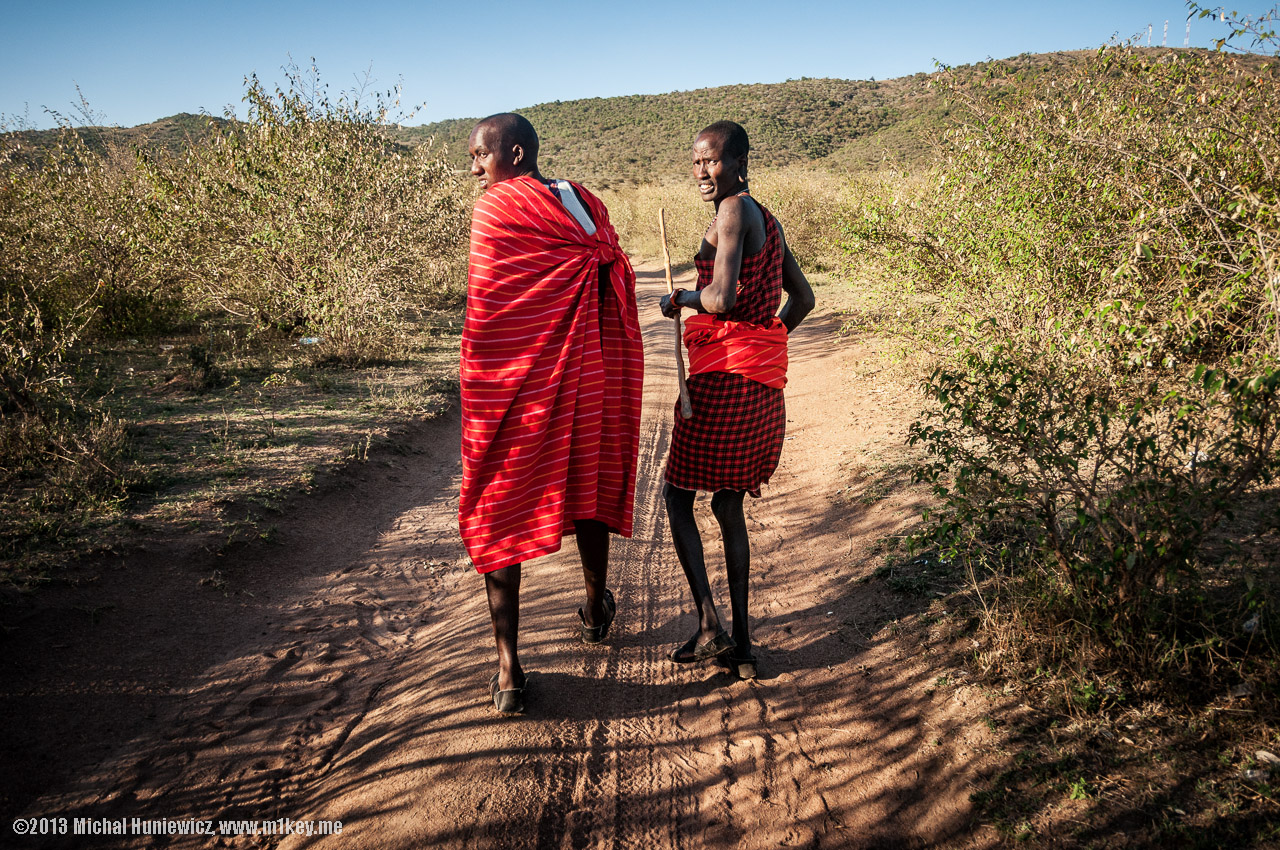 To the Maasai village!
