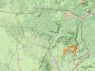 Map showing Sedona, Arizona location (opens in OpenStreetMap)