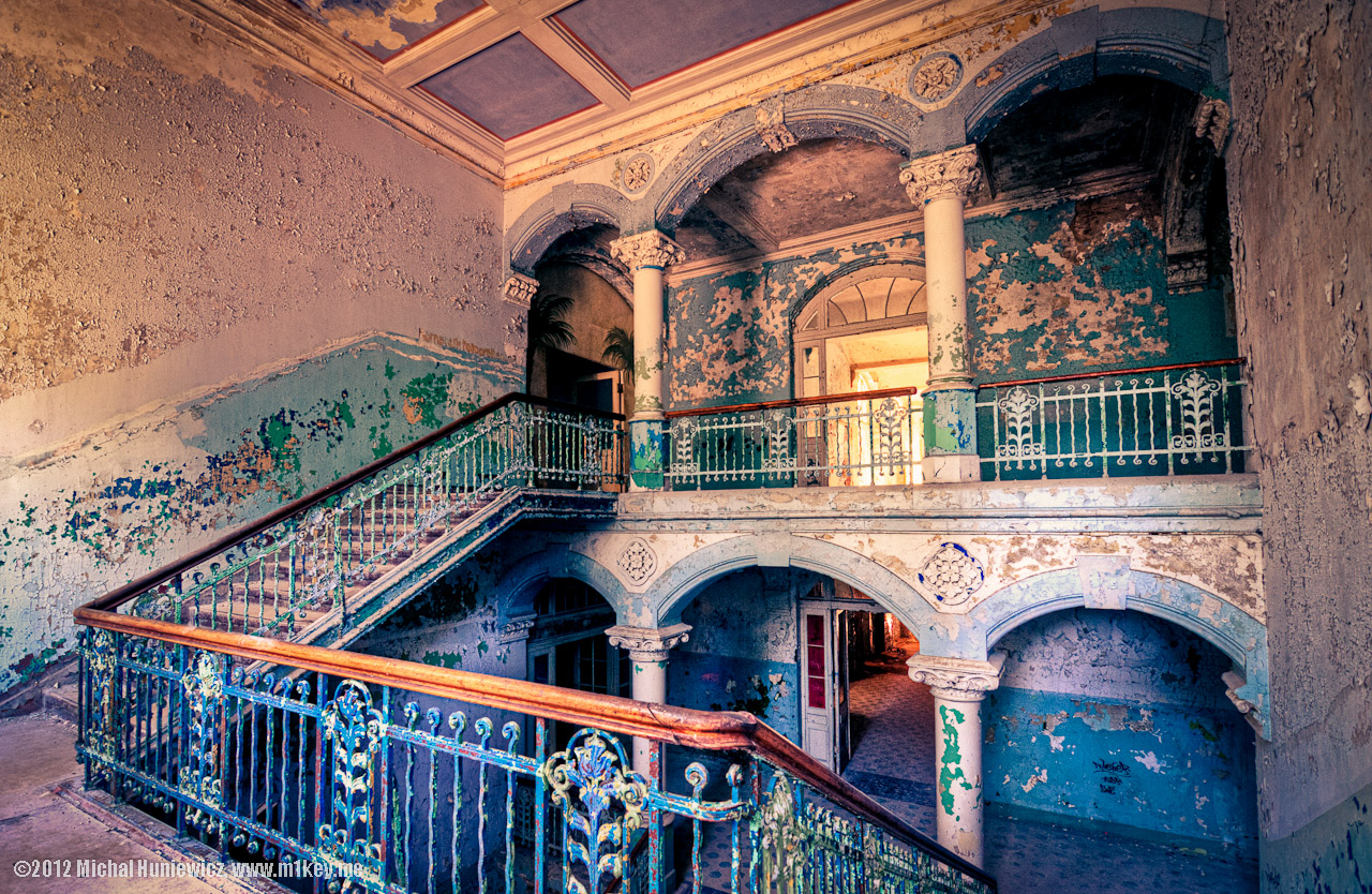 Famous stairs - Beelitz-Heilstätten