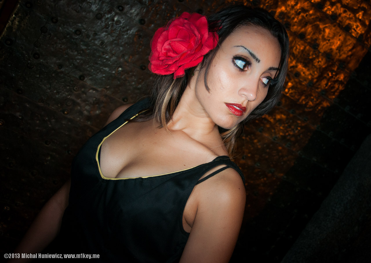 Preparing for the night shoot