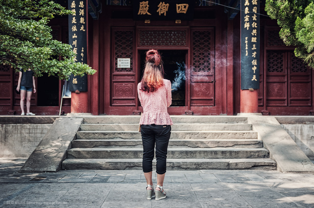 Woman in the White Cloud Temple