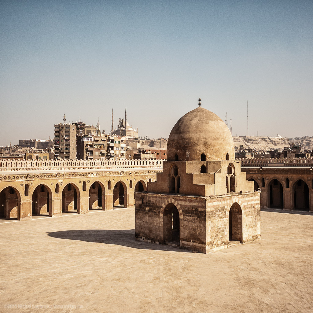 Ibn Tulun Mosque From Above