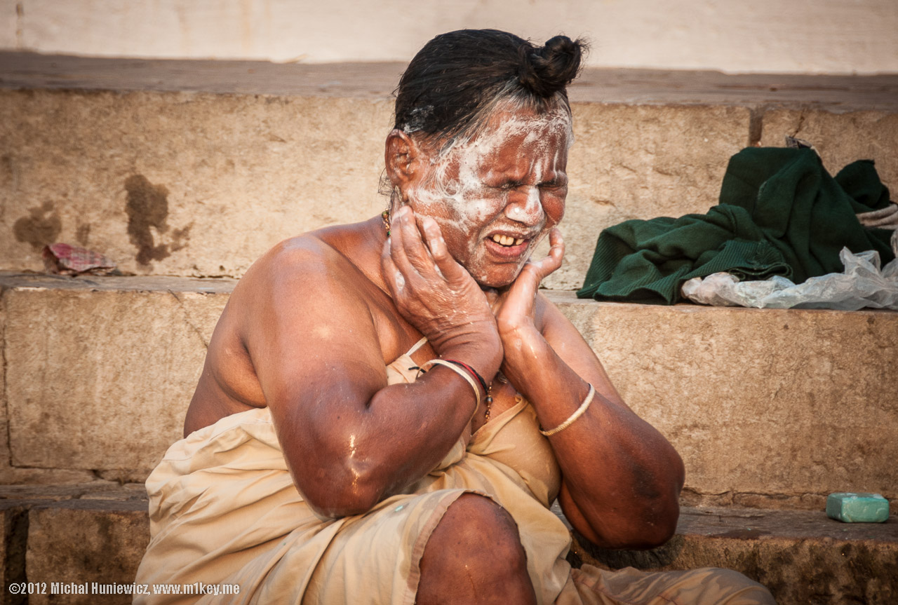 With just a splash of holy water