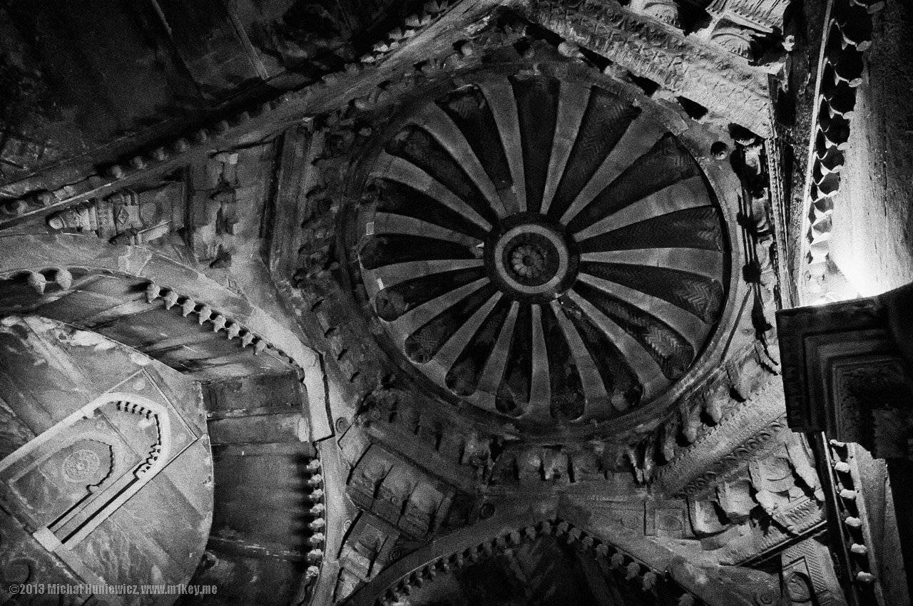 Ceiling of the Agra Fort