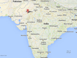 Map showing Jodhpur, India location (opens in OpenStreetMap)