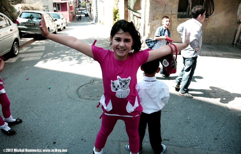 Playing in the street