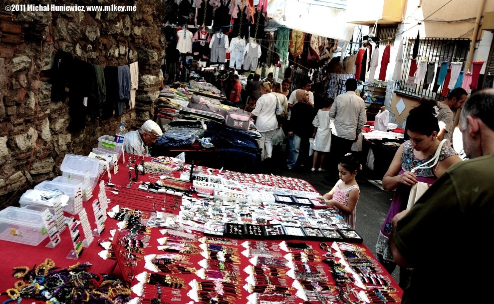 Bazaar on the Asian side - Life in Istanbul