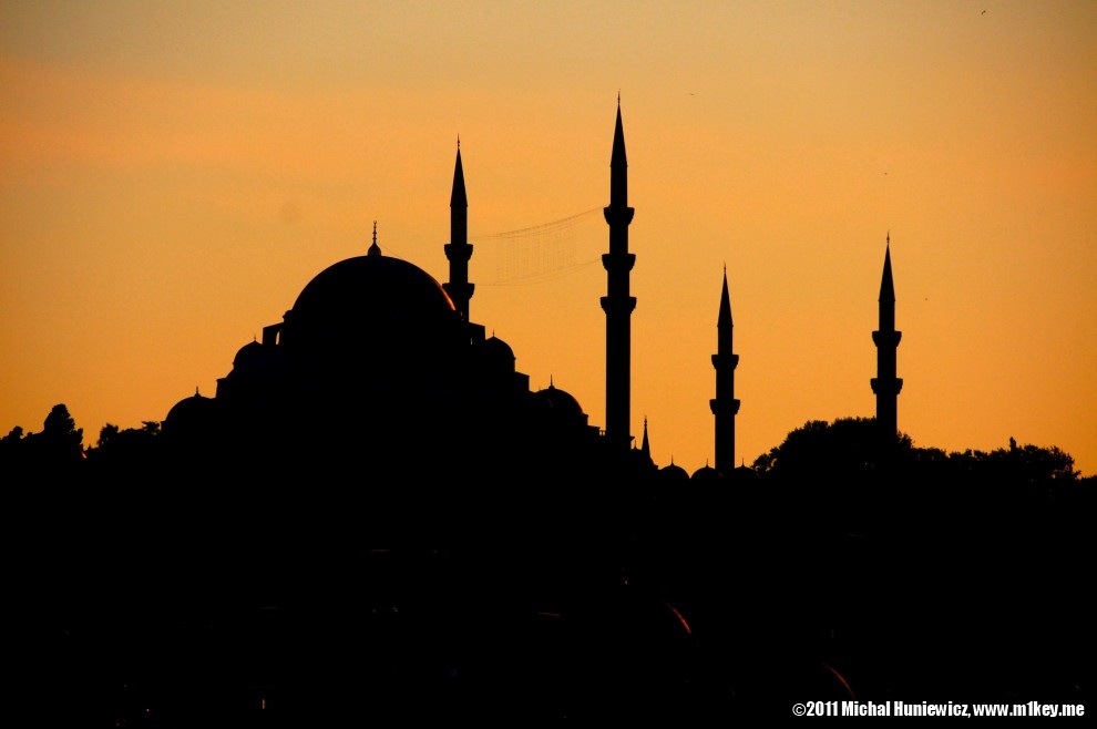 Süleymaniye Mosque from Bosphorus - Istanbul Sights
