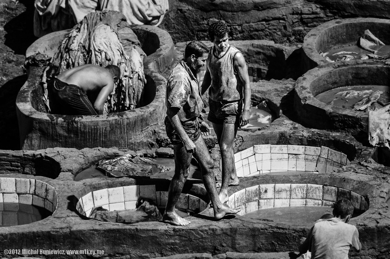 Tannery workers