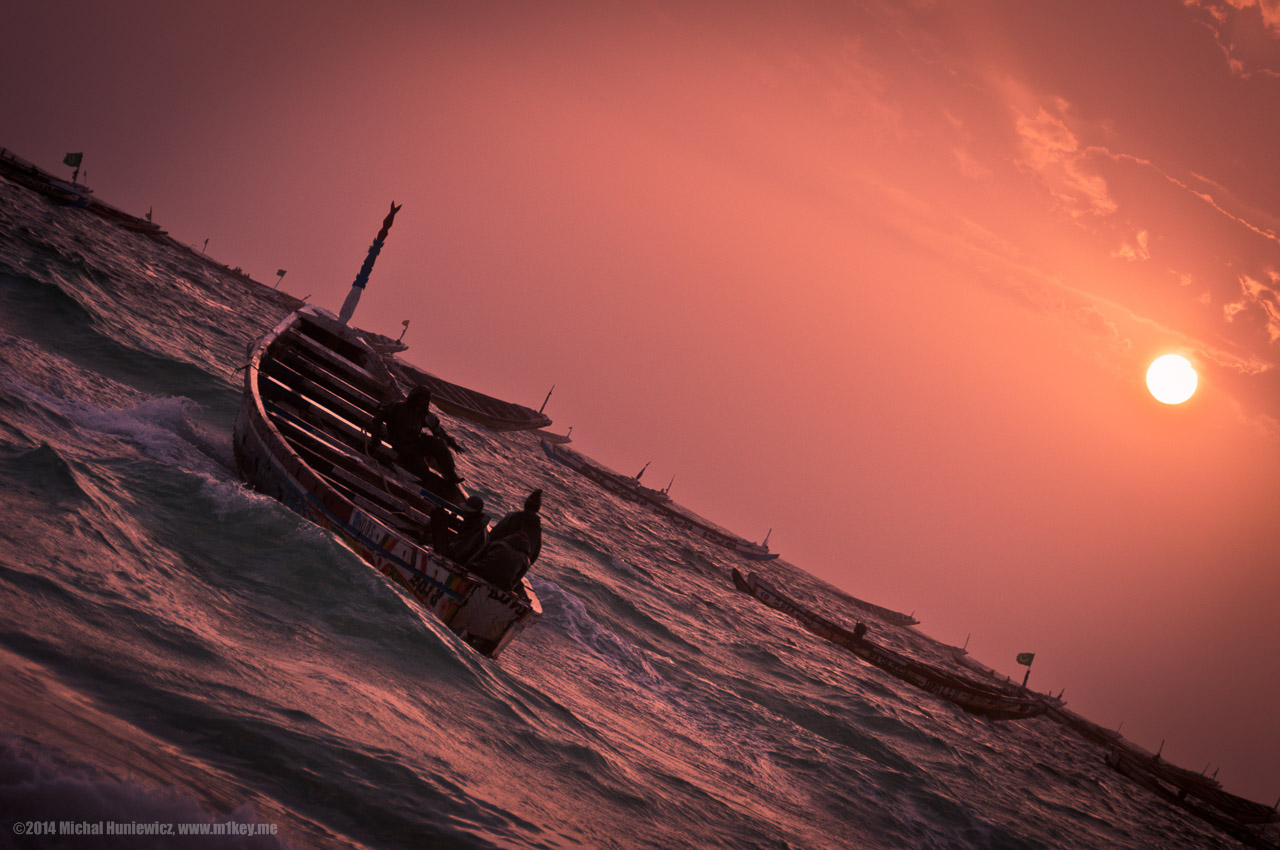 Sunset at Port de Pêche