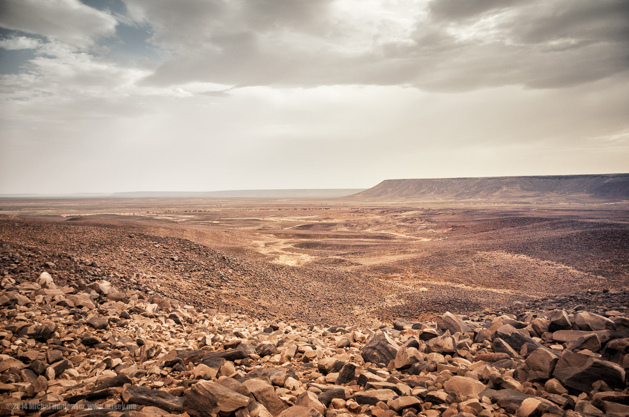 To the Eye of the Sahara