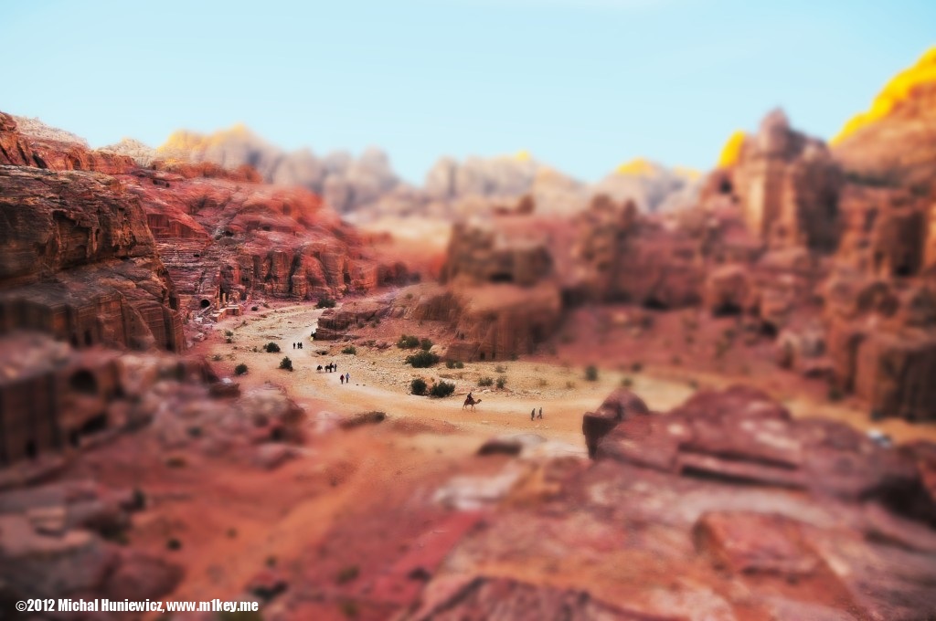 Overlooking Street of Facades - Petra: Part 1
