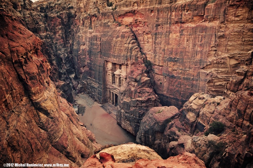 Treasury from above - Petra: Part 2