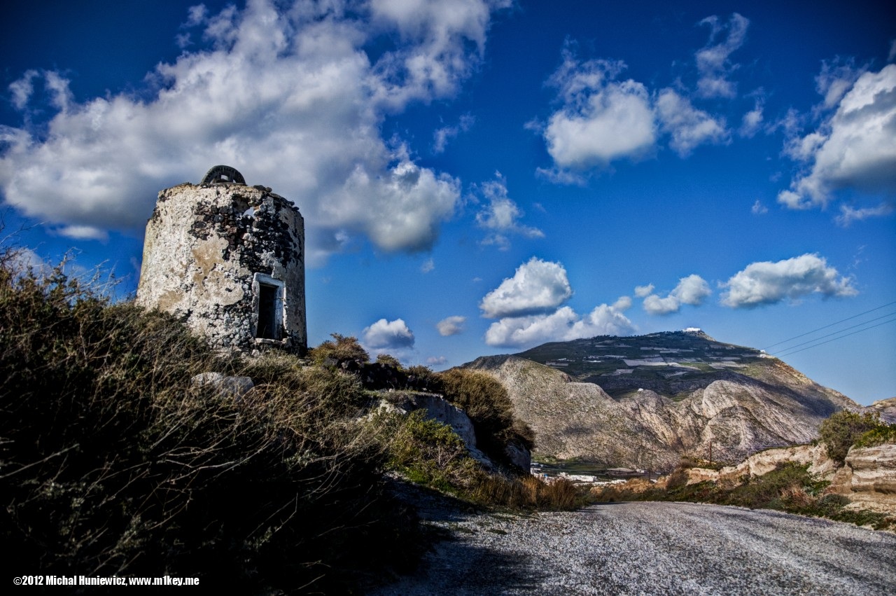 Abandoned windmill