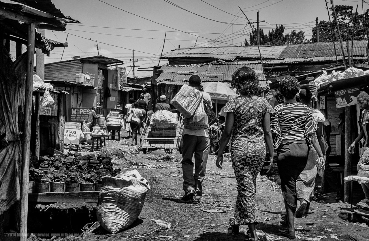 Street in Kibera
