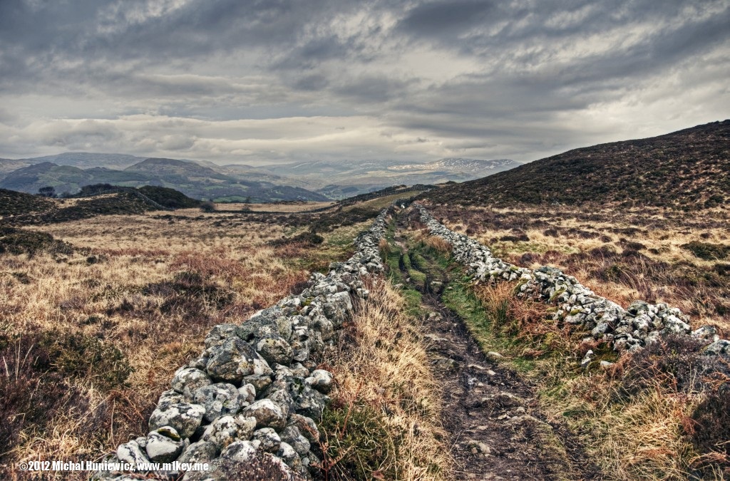 Ancient road - Wales