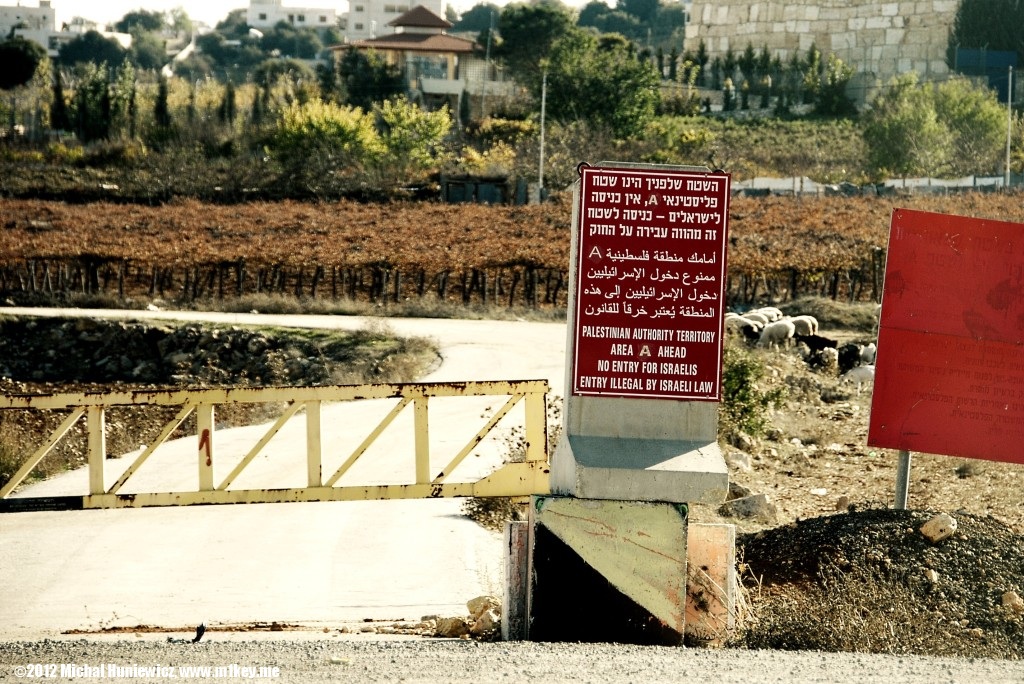 Area 'A' - West Bank 2011