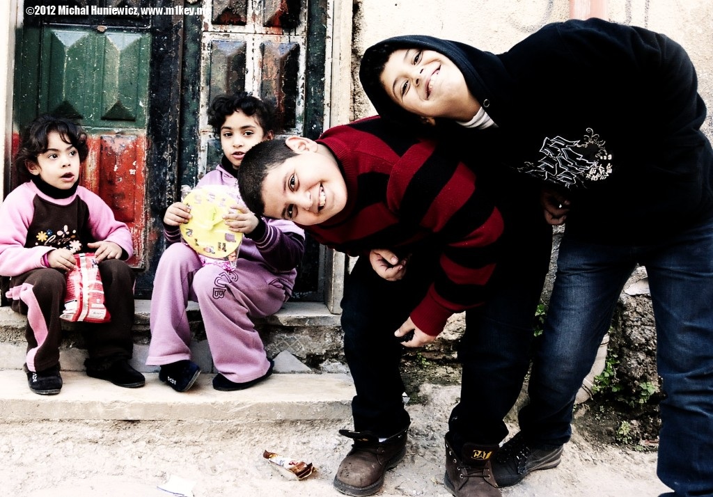 Children in the camp - West Bank 2011